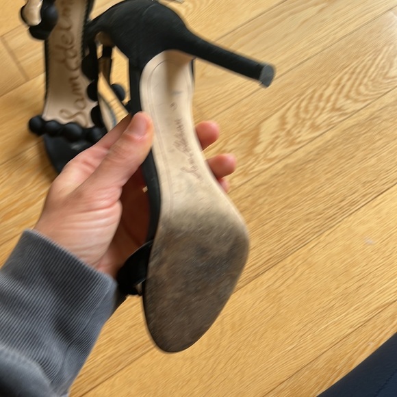 Sam Edelman black heels size 6 - Picture 2 of 3